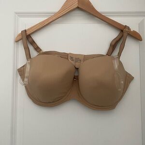 Soma Beige Underwire Bra with interchangeable straps